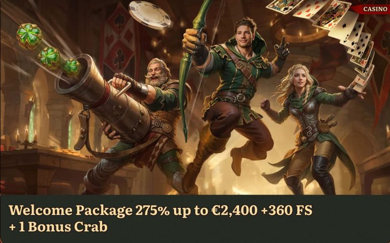 Wild Robin Casino bonus bienvenue