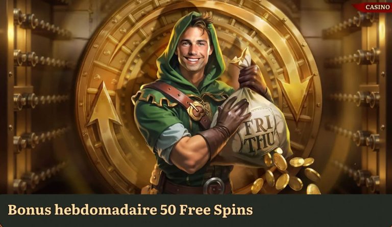 Wild Robin Casino bonus hebdomadaire