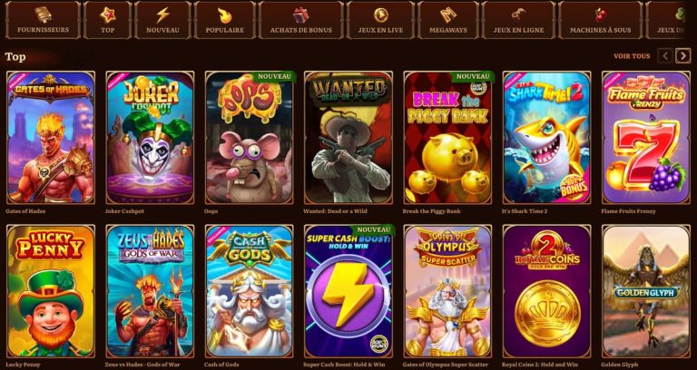 Wild Robin Casino jeux
