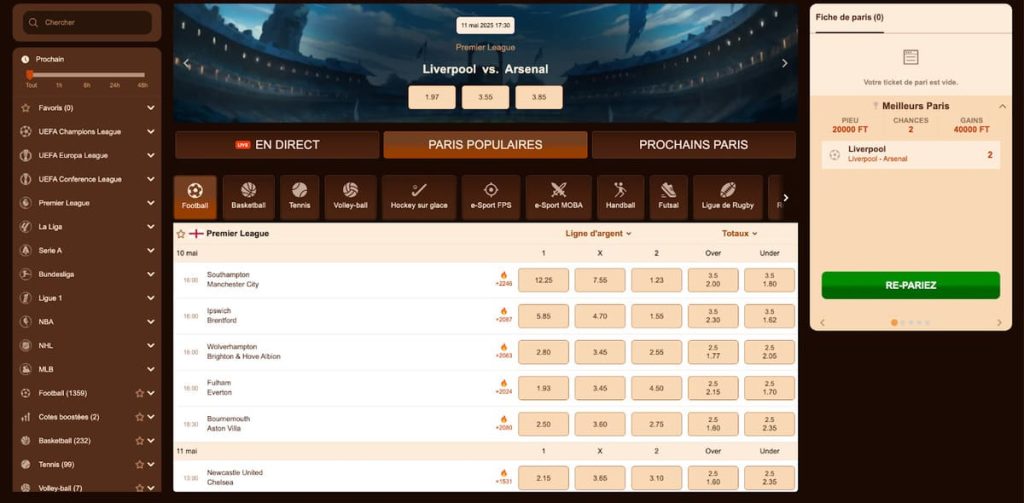 Wild Robin Casino paris sportifs